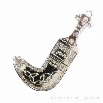 Oman Sword Emblem USB Flash Drive, for Promotional Commemorative Gifts